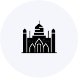 Taj mahal icon