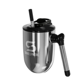 Shakesphere Thermal Coffee Mug Mirror Silver