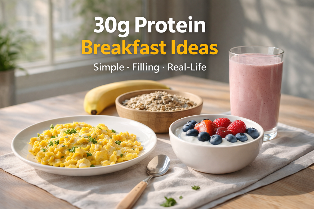 How to Get 30 Grams of Protein at Breakfast (15 Easy Ideas)