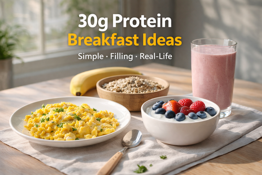 How to Get 30 Grams of Protein at Breakfast (15 Easy Ideas)