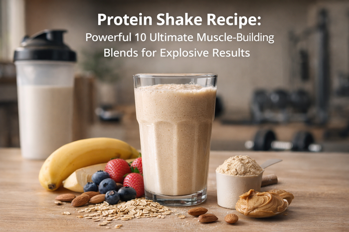Protein Shake Recipe + Powerful 10 Ultimate Muscle-Building Blends for Explosive Results