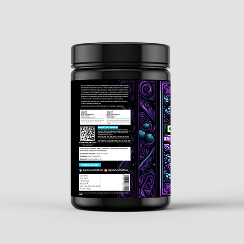 Deja Vu Pre Workout – Blue Raspberry Flavour: Feel the Goosebumps