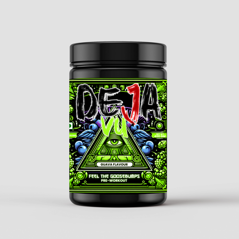 Deja Vu  Pre Workout – Guava Flavour: Feel the Goosebumps