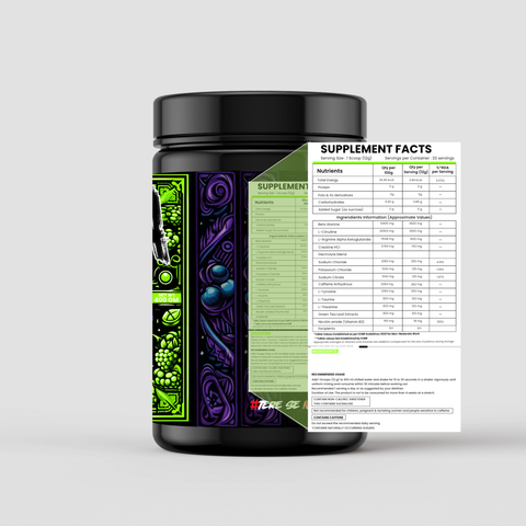 Deja Vu  Pre Workout – Guava Flavour: Feel the Goosebumps
