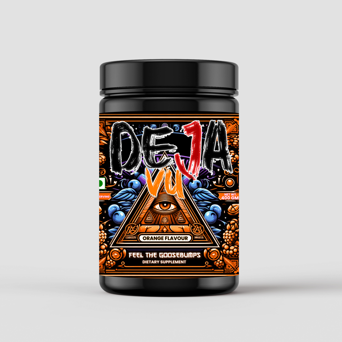 Deja Vu Pre workout – Orange Flavour: Feel the Goosebumps