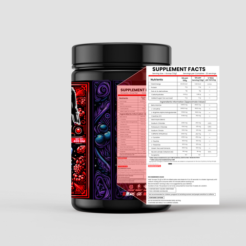 Deja Vu Pre Workout Watermelon – Feel the Goosebumps