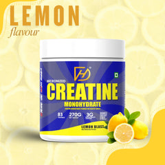 Dignity Micronized Creatine Monohydrate – Lemon Blast | 83 Servings | 3 g Each