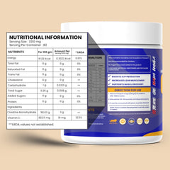 Dignity Health Creatine Monohydrate Orange Current | 83 Servings | Micronized | Pure & Safe