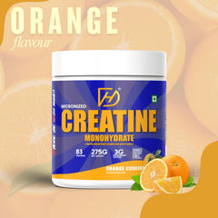 Dignity Health Creatine Monohydrate Orange Current | 83 Servings | Micronized | Pure & Safe