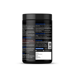 DEJA vu Electric Blue Rush Flavour pre-workout mixing and usage instructions