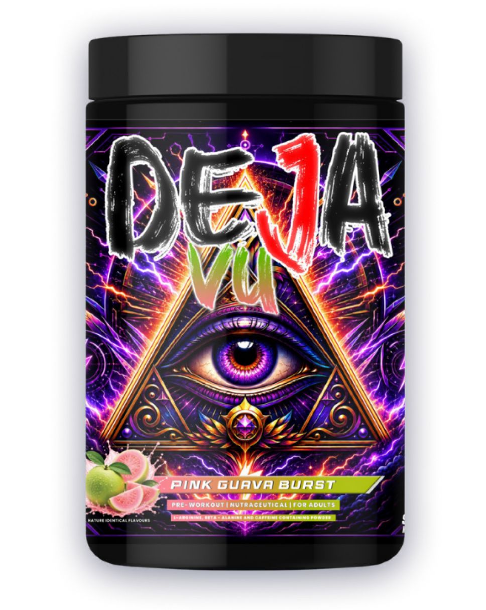 Deja Vu  Pre Workout – Guava Flavour: Feel the Goosebumps