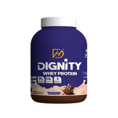 Dignity Whey Protein Swiss Chocolate – 24g Protein | 2.1kg Jar