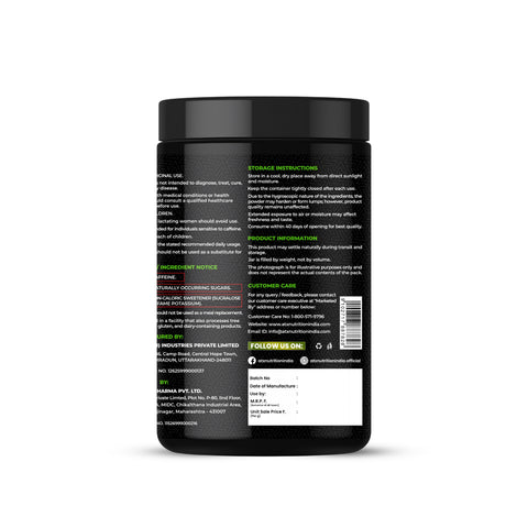 Dignity Deja Vu Pre-Workout Powder Kacha Aam Blast | L-Arginine, Beta-Alanine & Caffeine
