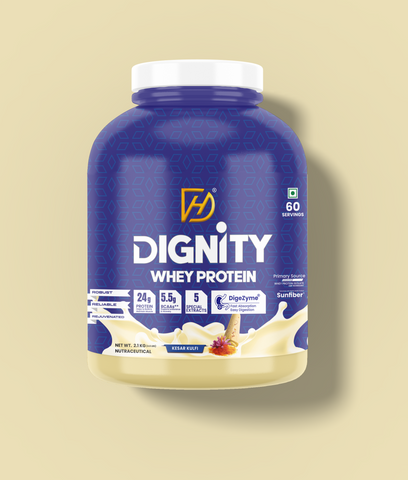 Dignity Whey Protein Kesar Kulfi  –  24 g  Protein |  2.1 kg