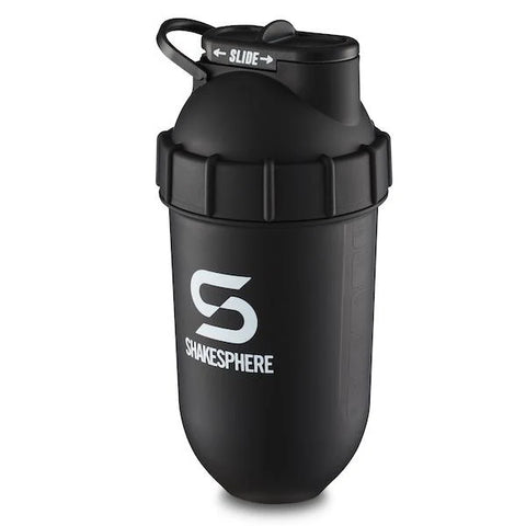 ShakeSphere Tumbler, Matte black with white logo