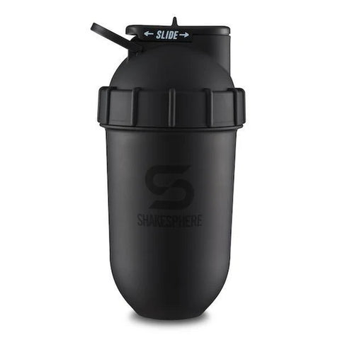 ShakeSphere Tumbler, Matte black with black logo