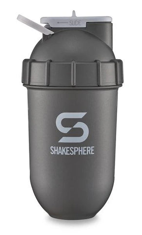 ShakeSphere Tumbler, VIEW, Gun Metal/Clear Window