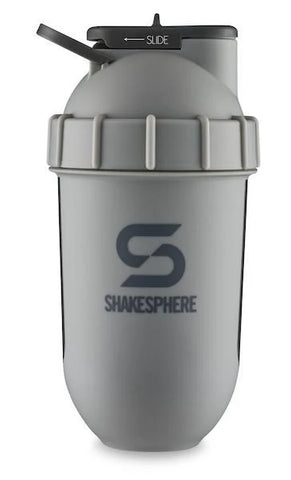 ShakeSphere Tumbler, VIEW, Matte Grey/Black Window
