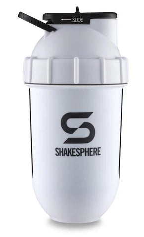 ShakeSphere Tumbler, VIEW, Matte White/Black Window