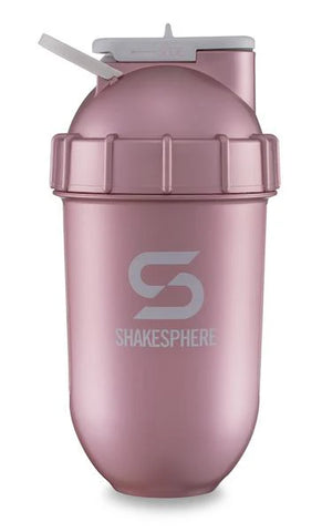 ShakeSphere Tumbler, VIEW, Rose Gold/Clear Window