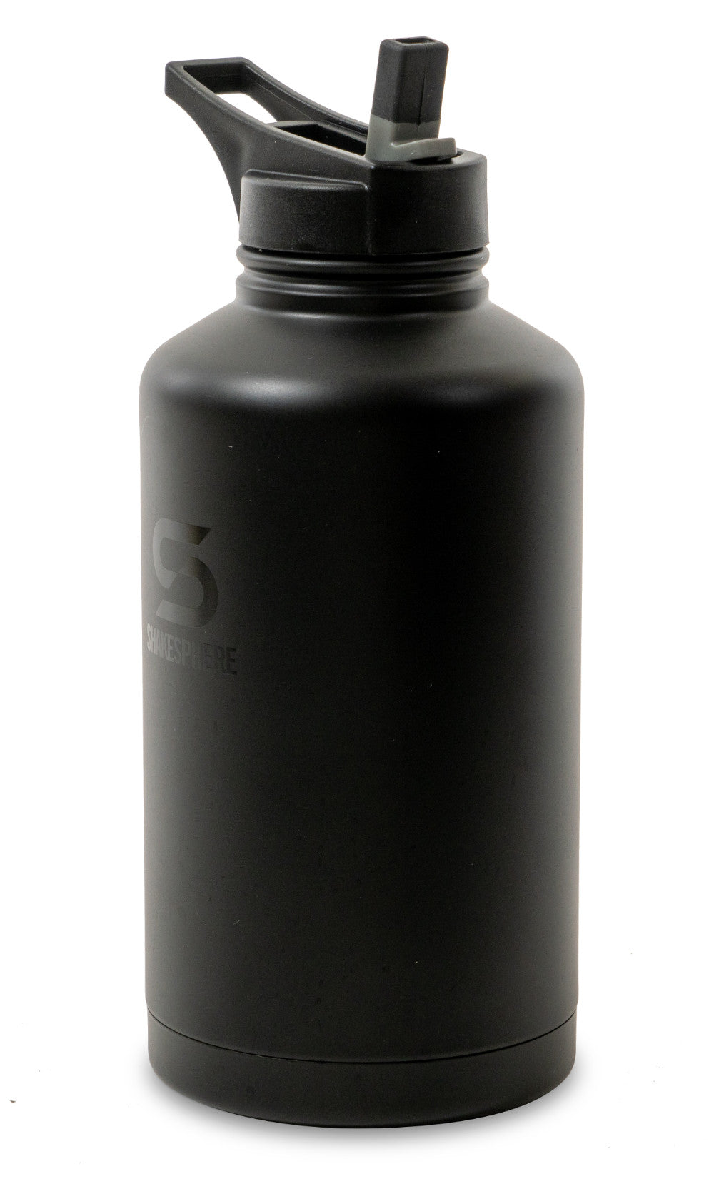 ShakeSphere Hydration Jug WHITE 1.8L Steel Double Walled Black