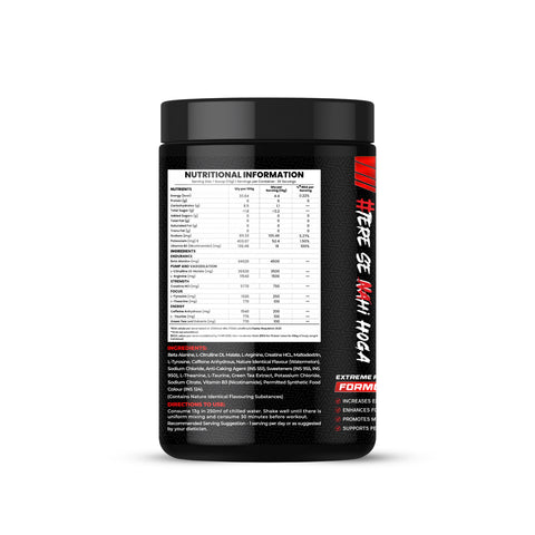 Dignity Health DEJA vu Watermelon Blast Pre-Workout Powder | 400g | 30 Servings